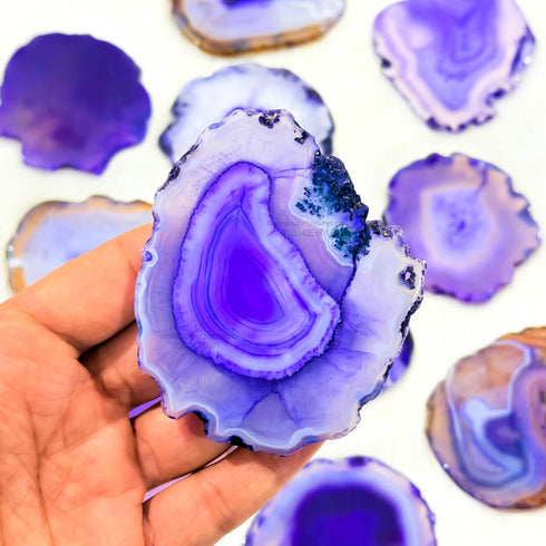 Purple Agate Slice
