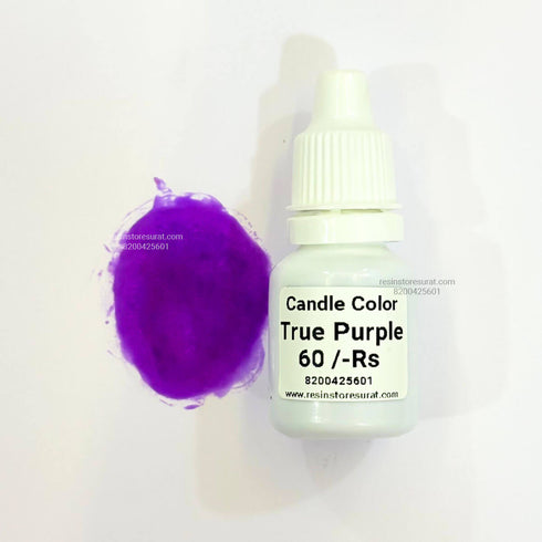 Purple Candle Color Liquid