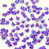 Purple Reflective Butterfly Rakhi Beads