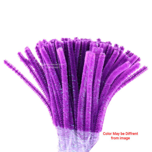 Purple Shimmer Glitter Pipe Cleaner