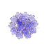 Purple Acrylic Cherry Blossom Flower Beads