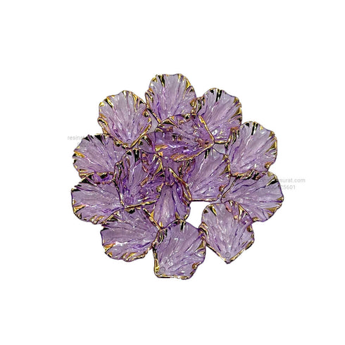 Purple Designer Flower Petal