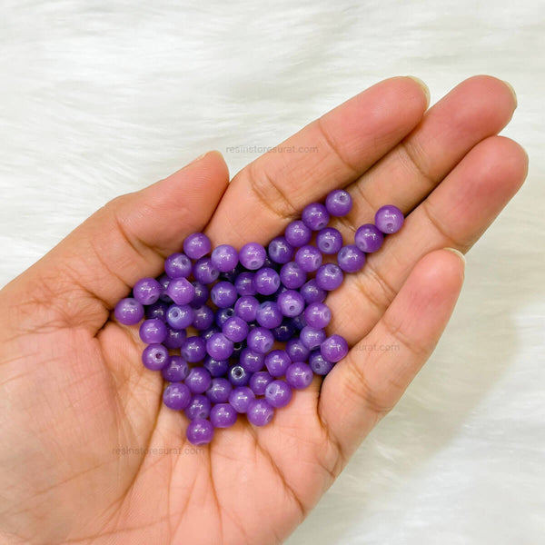Purple Rakhi Beads