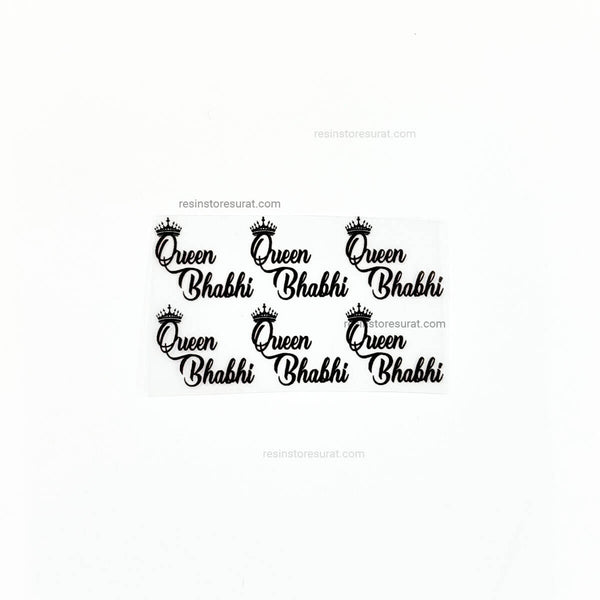 Queen bhabhi rakhi insert sheet