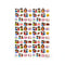 Rakhi Mix 3D UV Sticker Sheet - A6