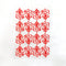 Red Ganesh 3D Uv Sticker Sheet - A6