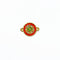 Red Green Om Diamond Fiber Rakhi Charm FC 32