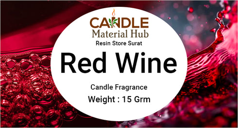 Red Wine Candle Fragrance - 15 ml