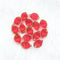 Red Gold Border Leaf Petal N