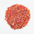 Red Rainbow Metallic Granule Stone - 50 Grm