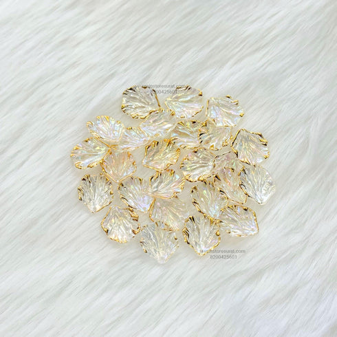 Reflective Transparent Designer Flower Petal
