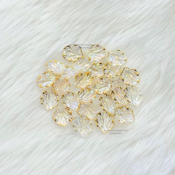 Reflective Transparent Designer Flower Petal