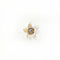 Reflective Pearl Diamond Five Petal Flower New
