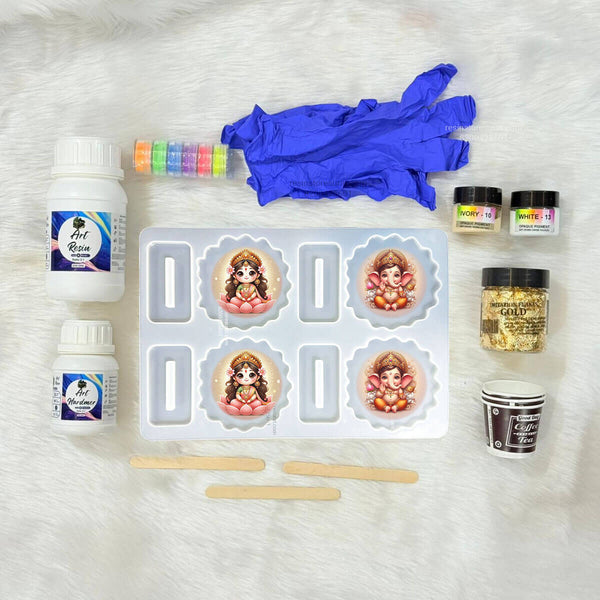 Resin Agate Frame Stand Kit-A