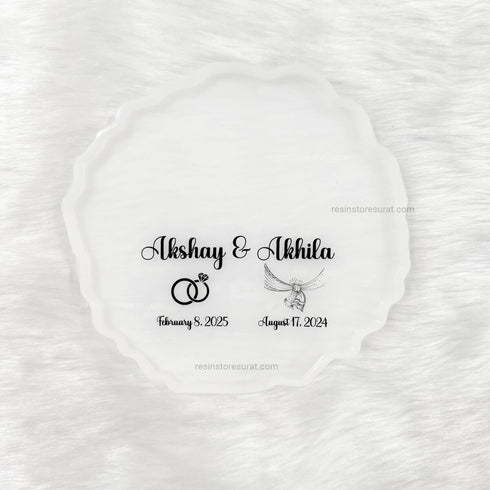 Couple Wedding and engagement - Custom Insert Sheet