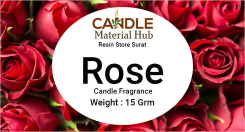 Rose Candle Fragrance - 15 ml