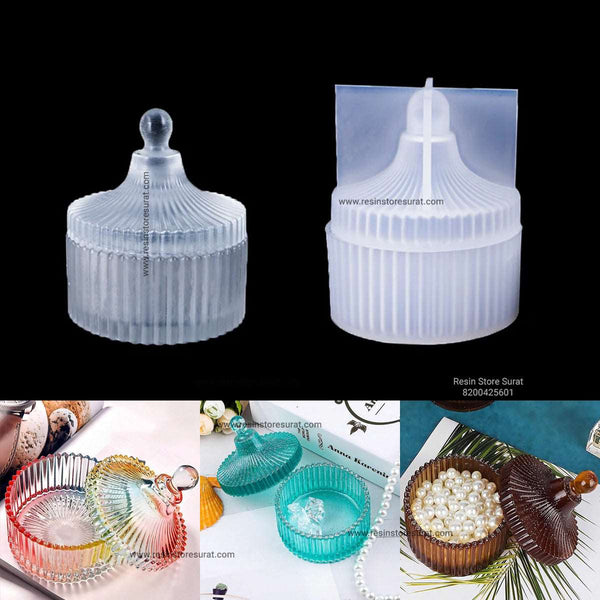 Round Designer storage box mould