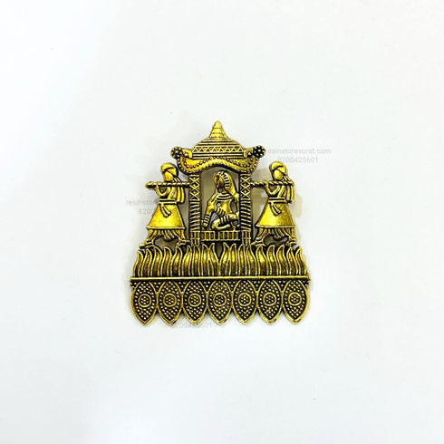 Royal Palki Gold Pendant
