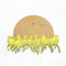 7 Horses Clock MDF And Acrylic Cutout