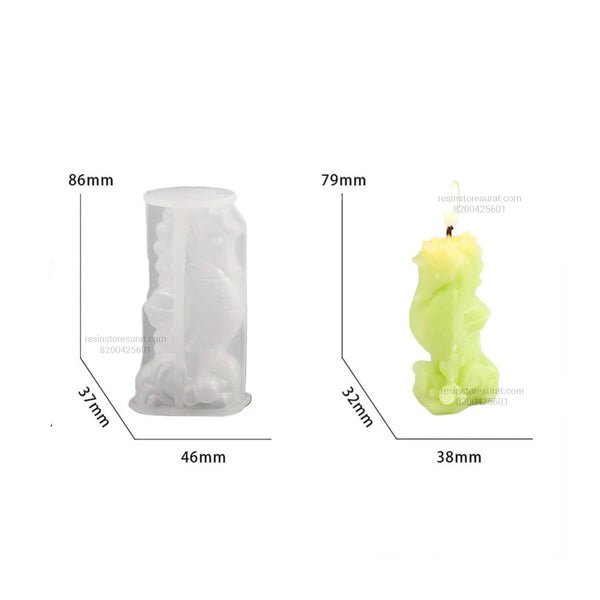 Sea Horse Candle Mold