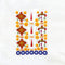Shanku chakra namam 3D UV Sticker Sheet - A6