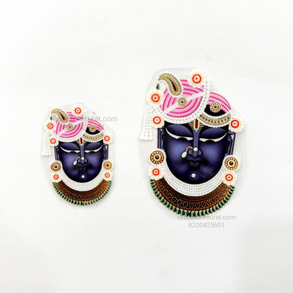 Shreenathji 3D UV Sticker - A