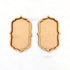 Shubh Labh Mdf Wall Hanging Base | Toran MDF Base - Moroccan Shape
