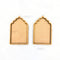 Shubh Labh Mdf Wall Hanging Base | Toran MDF Base - Temple Arch Shape
