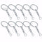 Silver Keychain Set - 25 Pcs