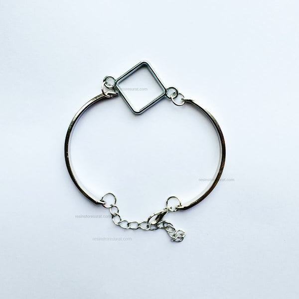 Silver Kite Brass Bracelet