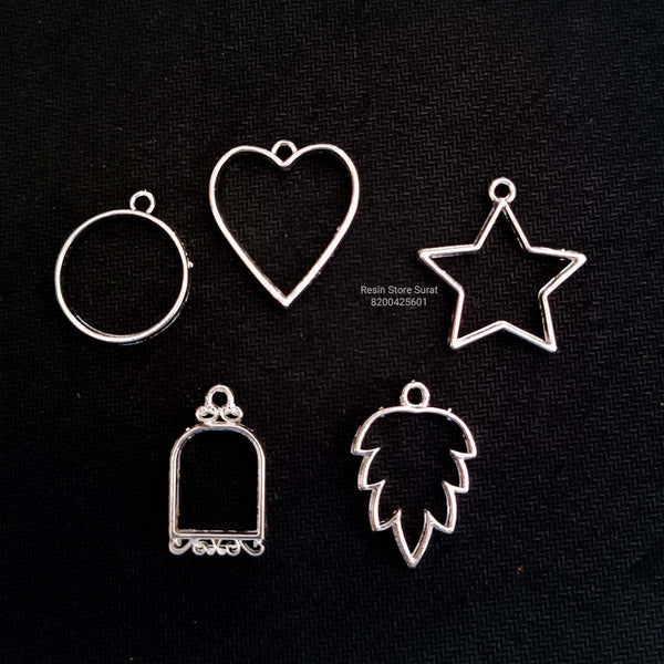 Antique Bezel Set Silver