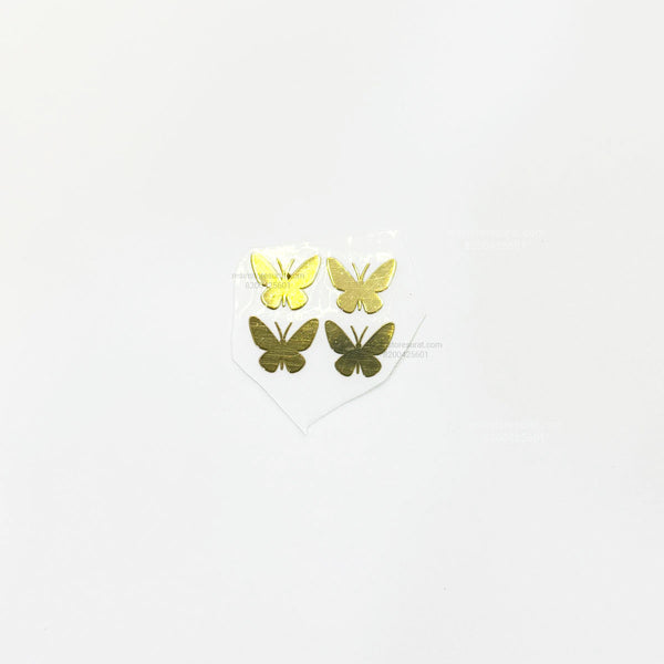 Small Butterfly Metal Sticker B