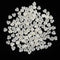 Small White 3 Petal Flower Beads