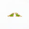 Sparrow Meenakari Kundan Beads Light Green Golden charm C9