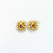 Square Meenakari Kundan Beads Pink Gold Charm D8
