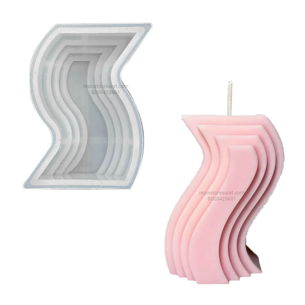 Z Shape Candle Mold