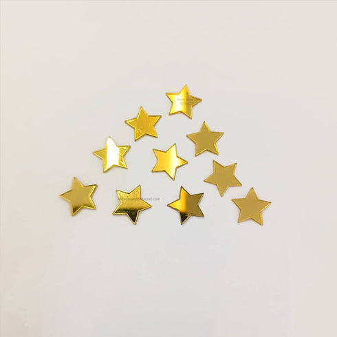 Half Inch Star 10 Pcs Acrylic Cut
