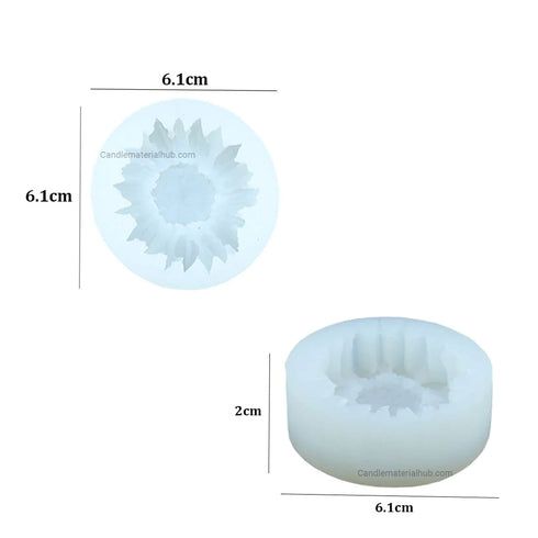 Sunflower Shape Candle Mould - 021