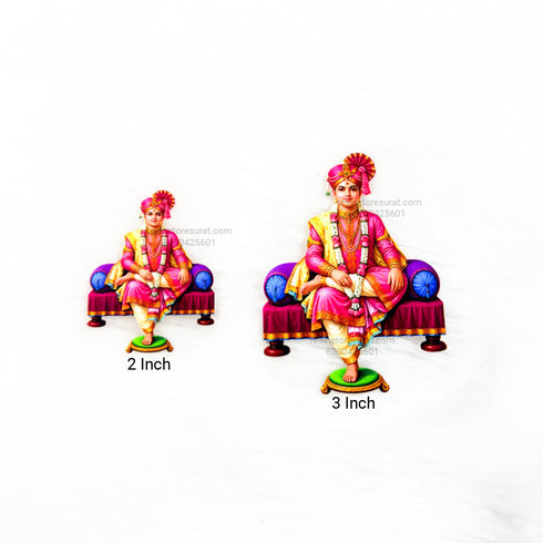 Swaminarayan 3D UV Sticker