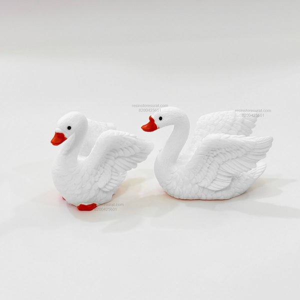 White Swan Miniature 2 Pcs Set - A