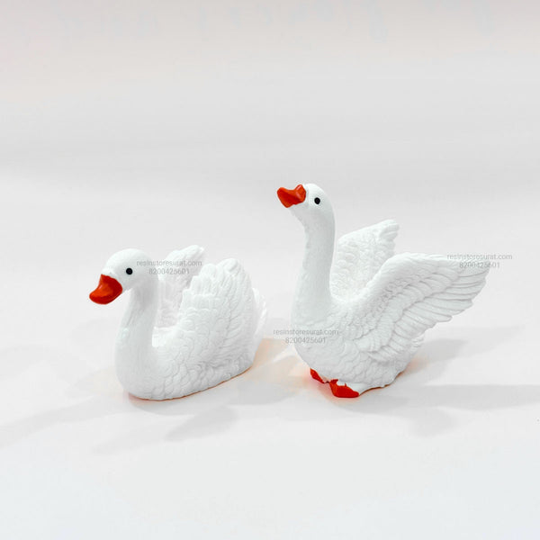 White Swan Miniature 2 Pcs Set - B