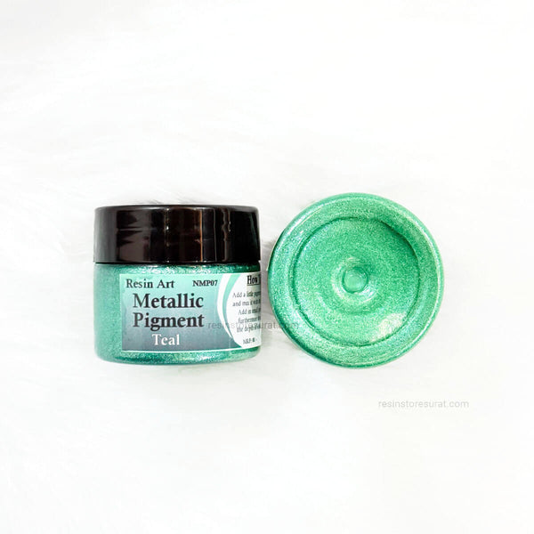 Teal Metallic Pigment For Resin