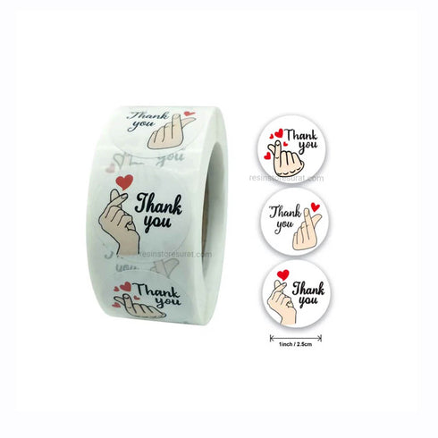 Thank you Sticker Roll - D
