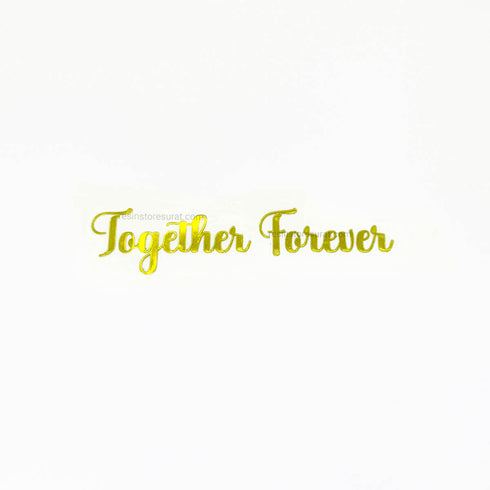 Together forever - Metal Sticker