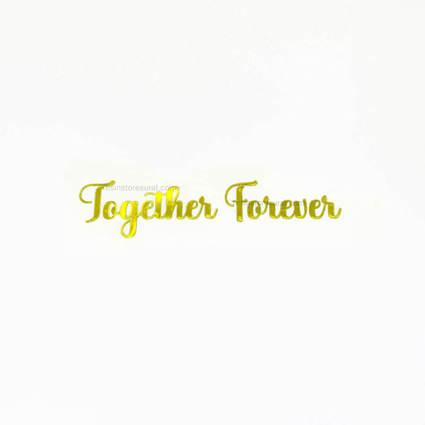 Together forever - Metal Sticker
