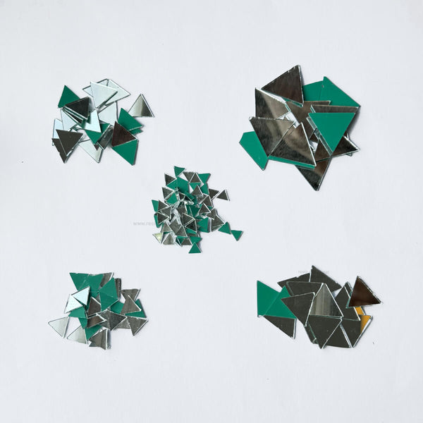 Triangle Shape Glass mirror