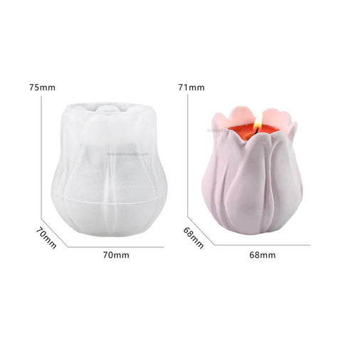 Tulip Corolla Candle Mould
