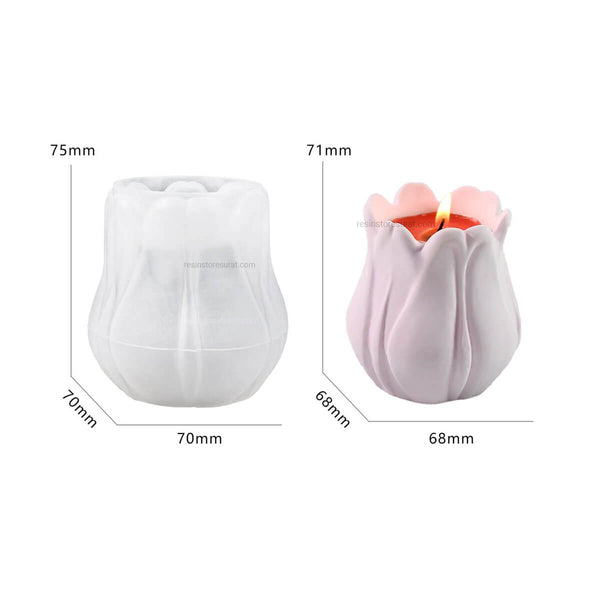 Tulip Corolla Candle Mould