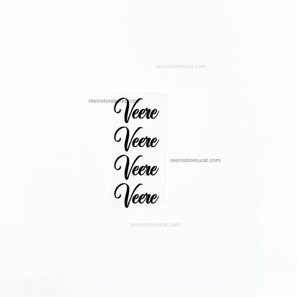 Veere rakhi insert sheet