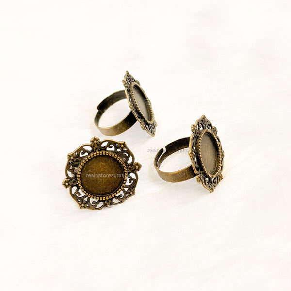 Vintage Ring Base - 1 Pcs